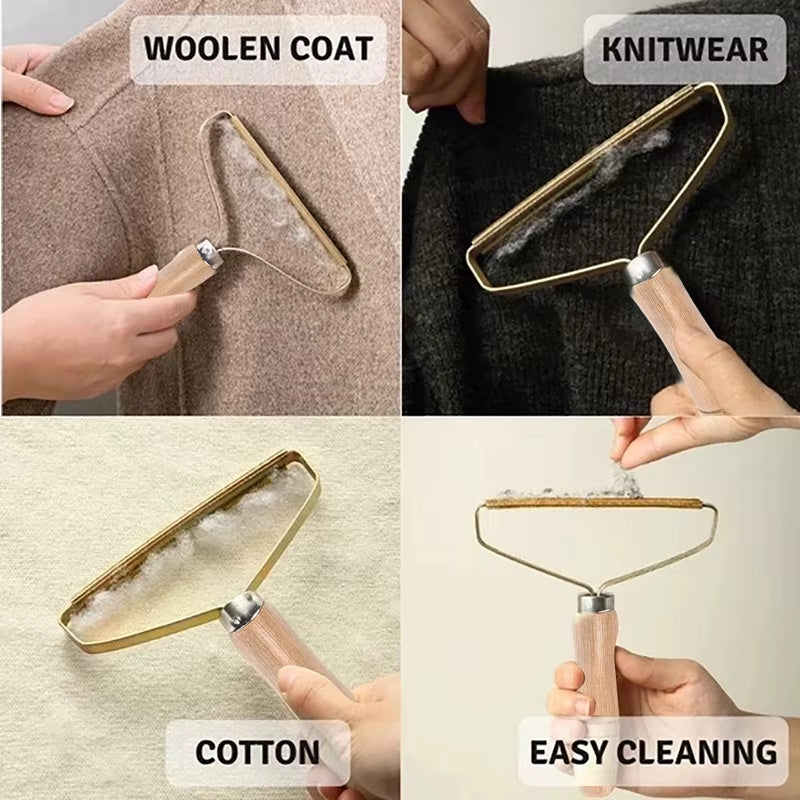 Portable Lint Remover Pet Hair Remover Brush Carpet Wool Coat Clothes Lint Pellet Manual Shaver Removal Scraper Cleaning Tool
