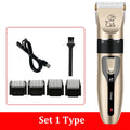 Electric Pet Grooming Hair Clipper Kit Rechargeable Trimmer Shearers Shaver Cat Rabbit Dog Teddy Animal
