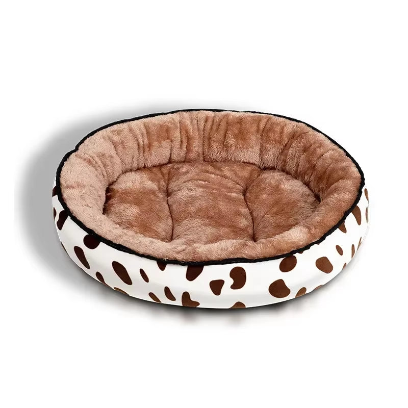 Round Dog Beds Sleeping Mat Soft Warm Kennel Bed Cushion for Small Medium Large Dog House Pad Pet Supplies Cama Para Perro