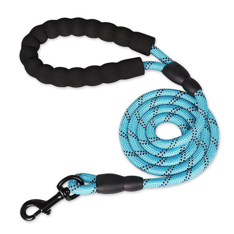 Strong Nylon Reflective Dog Leash – Heavy-Duty, Tangle-Free Pet Leash